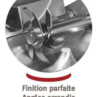 Dadaux - 20 L Stainless Steel Titane 23 Bowl Cutter - TITANE-23