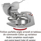 Dadaux - 40 L Stainless Steel Variator Bowl Cutter with Adjustable Feet - TITANE-45-V