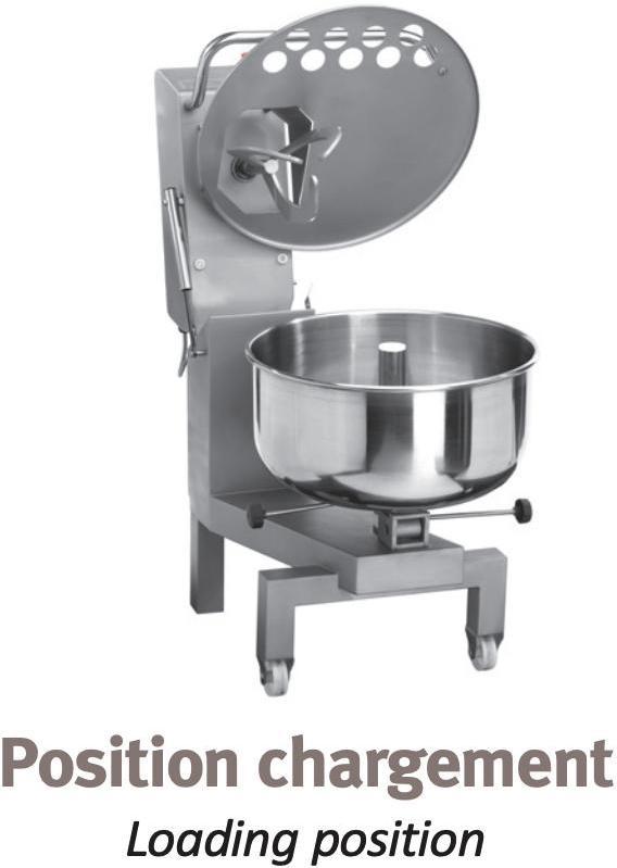 Dadaux - 90 cm Mixer with Motorized Bowl - APMX90CMS