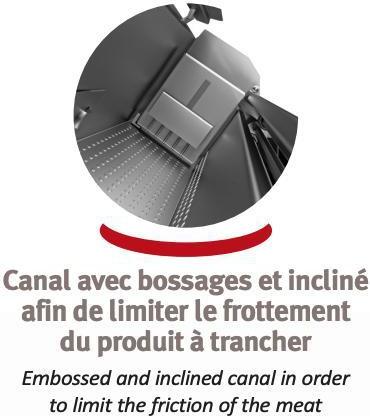 Dadaux - Stainless Steel On Wheels Semi-Sawtooth Chop Cutter - ICONE-1100