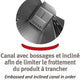 Dadaux - Stainless Steel On Wheels Semi-Sawtooth Chop Cutter - ICONE-1100