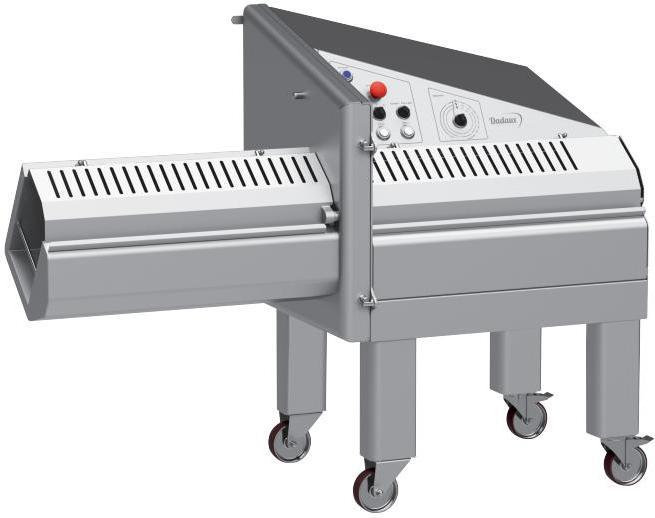 Dadaux - Stainless Steel On Wheels Semi-Sawtooth Smooth Chop Cutter - ICONE-700
