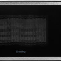 Danby - 0.7 cu.ft. Black & Stainless Steel Countertop Microwave - DBMW0722BBS