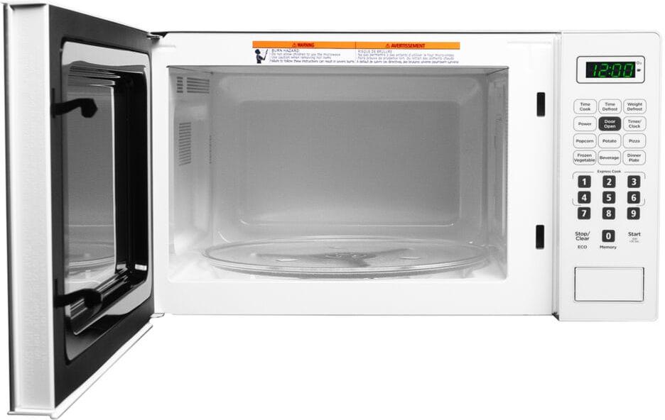Danby - 0.7 cu.ft. White Countertop Microwave - DBMW0721BWW