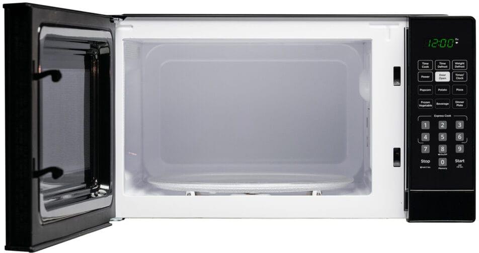 Danby - 0.9 cu.ft. Black Countertop Microwave - DBMW0921BBB