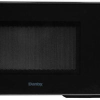 Danby - 0.9 cu.ft. Black Countertop Microwave - DBMW0921BBB