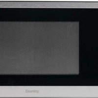Danby - 0.9 cu.ft. Stainless Steel & Black Countertop Microwave - DBMW0925BBS