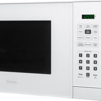 Danby - 0.9 cu.ft. White Countertop Microwave - DBMW0921BWW