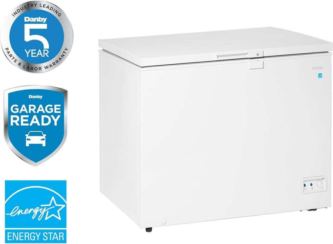Danby - 10 cu. ft. Chest Freezer In White - DCF100A5WDB