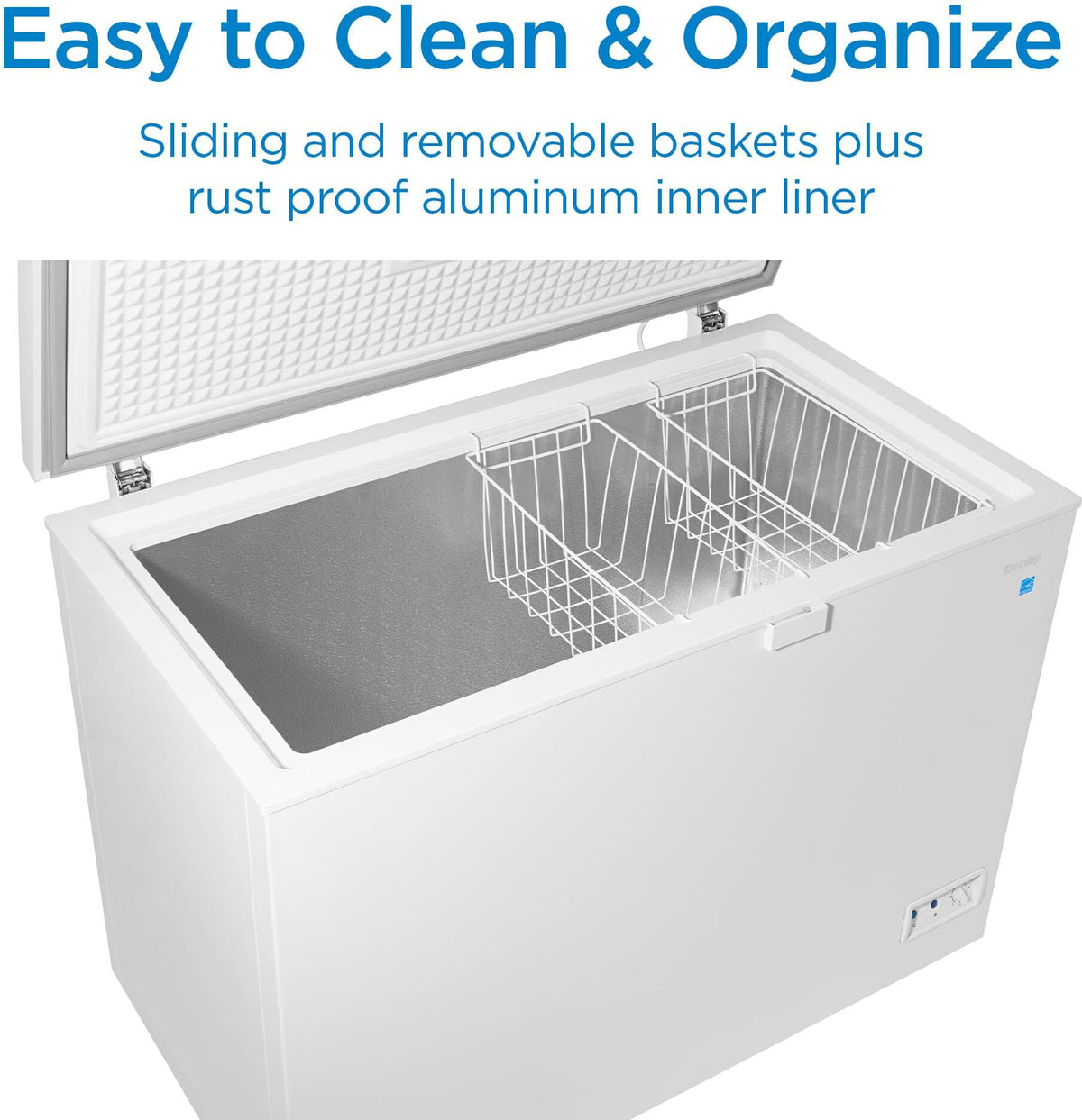Danby - 10 cu. ft. Chest Freezer In White - DCF100A5WDB