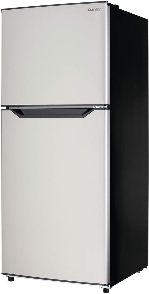 Danby - 10 cu.ft. Apartment Size Top Mount Fridge In Stainless Steel - DFF101B1BSSDB
