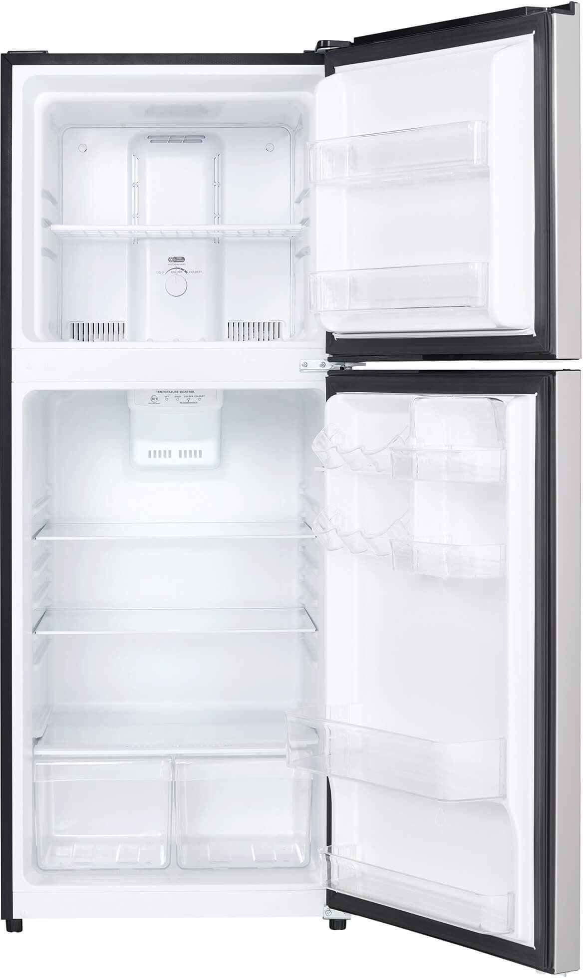 Danby - 10 cu.ft. Apartment Size Top Mount Fridge In Stainless Steel - DFF101B1BSSDB