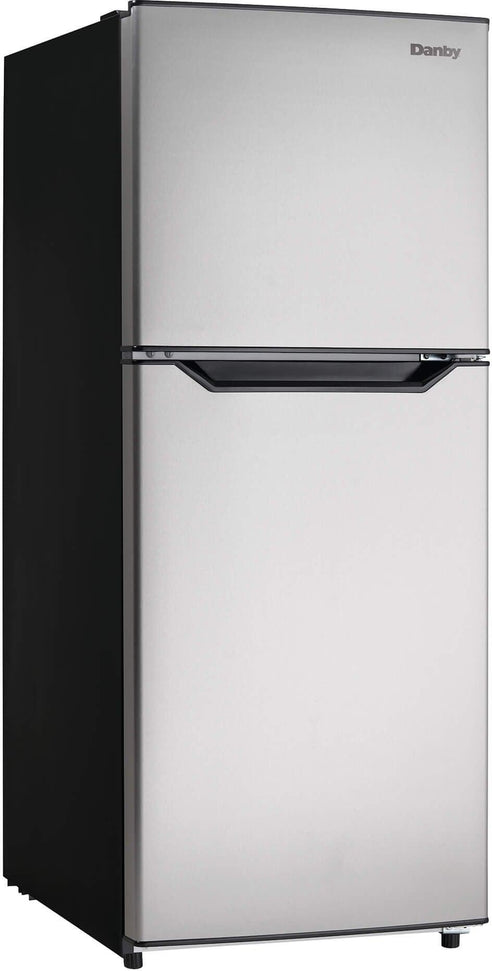 Danby - 10 cu.ft. Apartment Size Top Mount Fridge In Stainless Steel - DFF101B1BSSDB