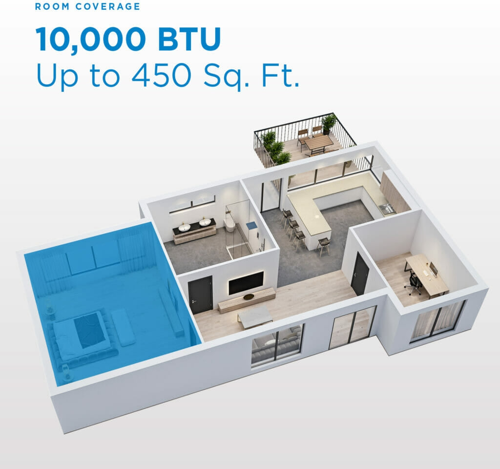 Danby - 10000 BTU Inverter Window AC - DAC100B8IWDB-6