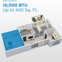 Danby - 10000 BTU Inverter Window AC - DAC100B8IWDB-6