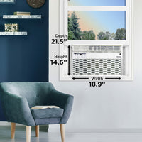 Danby - 10000 BTU Window AC in White - DAC100EB6WDB