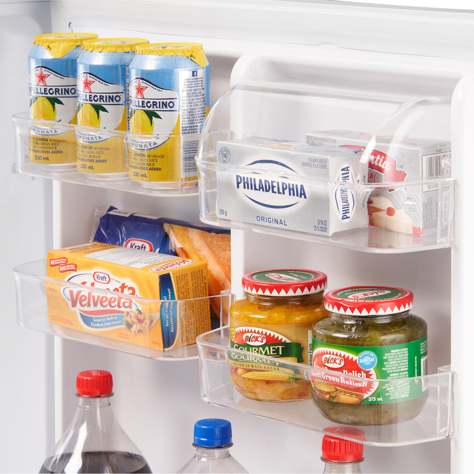 Danby - 10.1 cu.ft. Apartment Size Top Mount Fridge In White - DFF101B1WDB