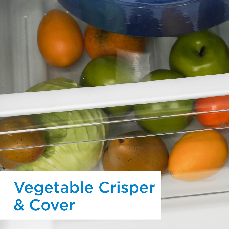 Danby - 10.1 cu.ft. Apartment Size Top Mount Fridge In White - DFF101B1WDB