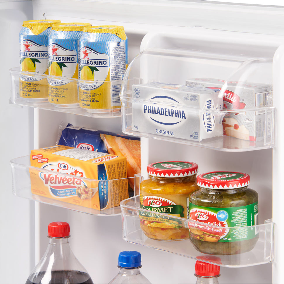 Danby - 10.1 cu.ft. Apartment Size Top Mount Fridge In White - DFF101B2WDB