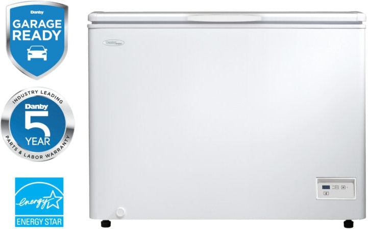 Danby - 10.8 Cu. Ft. Chest Freezer In White - DCFM108A1WDD