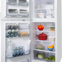 Danby - 11 cu.ft. Apartment Size Top Mount Left Hinged Fridge In White - DFF116B2WDBL