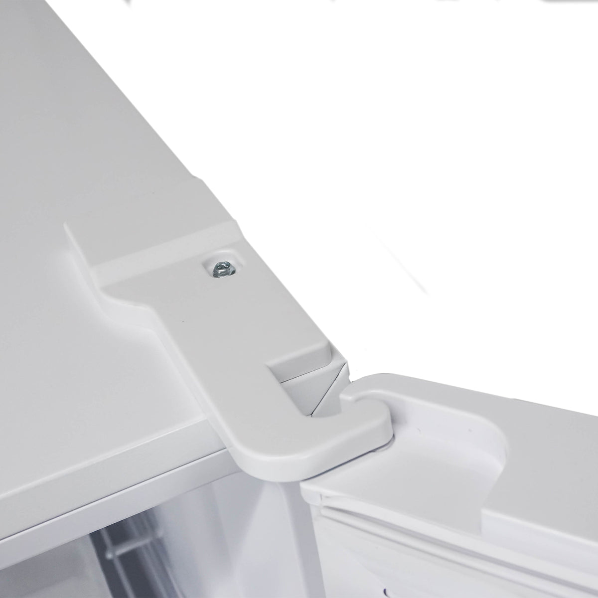 Danby - 11 cu.ft. Apartment Size Top Mount Left Hinged Fridge In White - DFF116B2WDBL