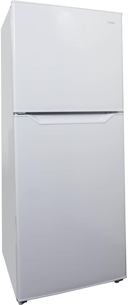 Danby - 11 cu.ft. Apartment Size Top Mount Left Hinged Fridge In White - DFF116B2WDBL