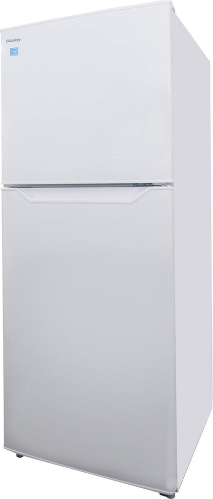 Danby - 11 cu.ft. Apartment Size Top Mount Right Hinged Fridge In White - DFF116B2WDBR