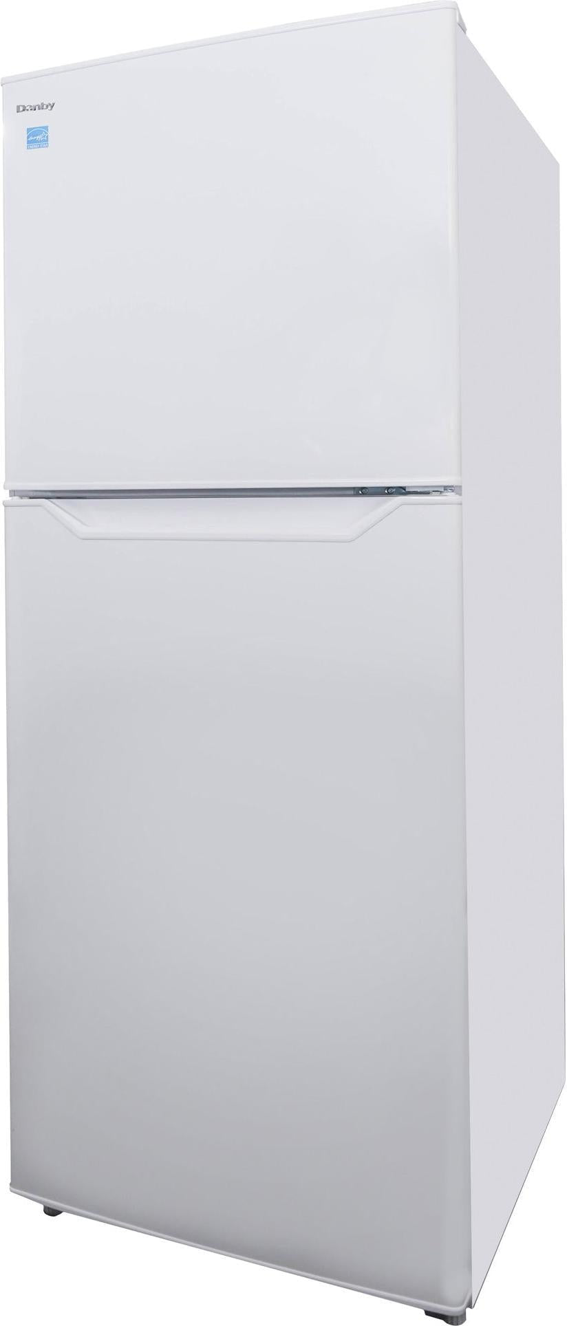 Danby - 11 cu.ft. Apartment Size Top Mount Right Hinged Fridge In White - DFF116B2WDBR