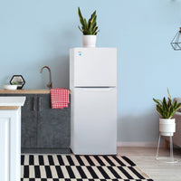 Danby - 11 cu.ft. Apartment Size Top Mount Right Hinged Fridge In White - DFF116B2WDBR