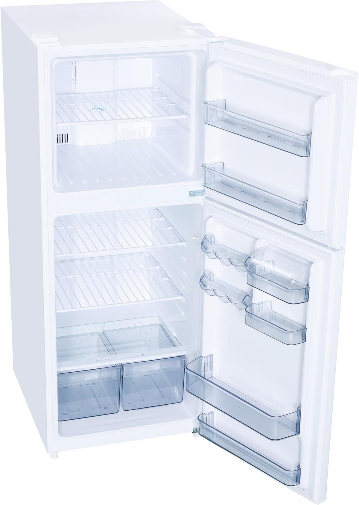 Danby - 11 cu.ft. Apartment Size Top Mount Right Hinged Fridge In White - DFF116B2WDBR