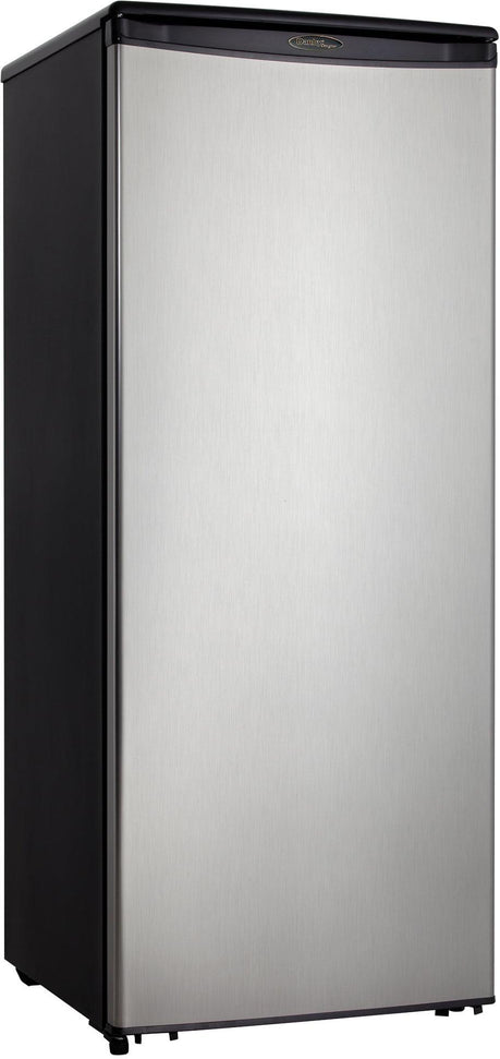 Danby - 11 cu.ft. Designer Apartment Size Stainless Steel Fridge - DAR110A1BSLDD