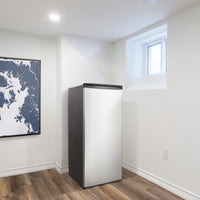 Danby - 11 cu.ft. Designer Apartment Size Stainless Steel Fridge - DAR110A1BSLDD