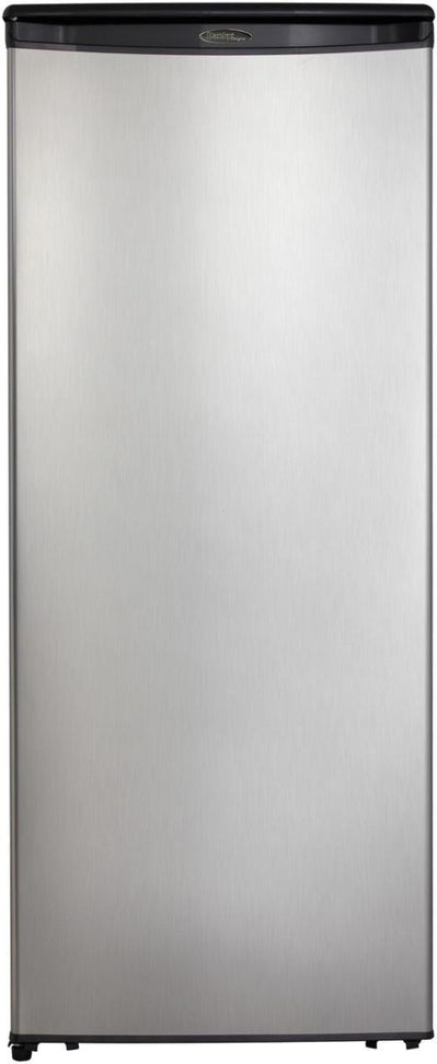 Danby - 11 cu.ft. Designer Apartment Size Stainless Steel Fridge - DAR110A1BSLDD