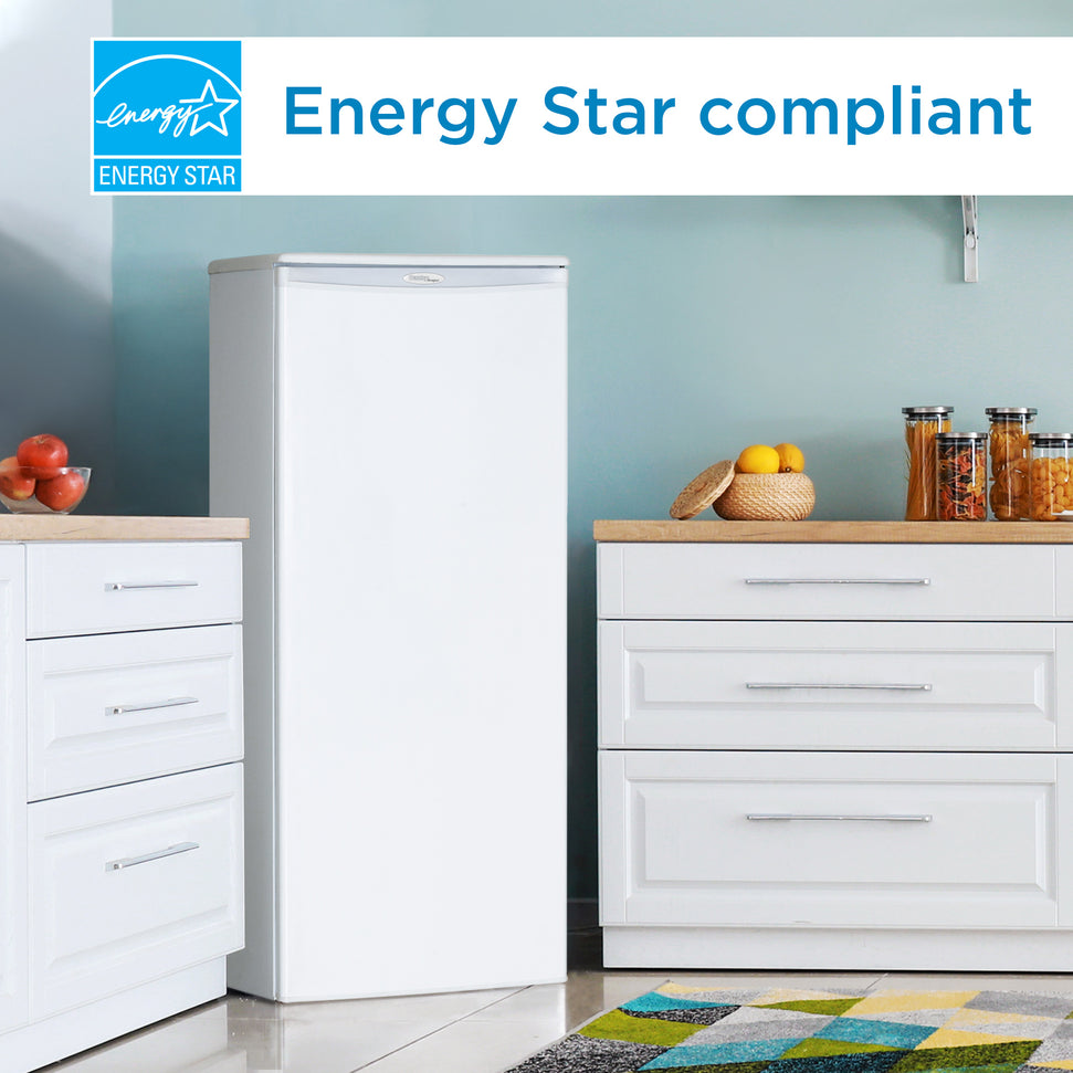 Danby - 11 cu.ft. Designer Apartment Size White Fridge - DAR110A1WDD