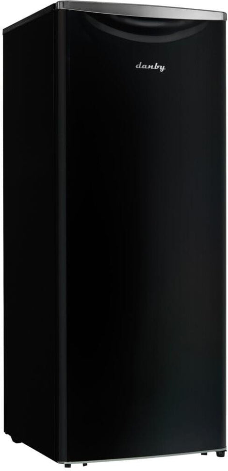 Danby - 11.0 cu.ft. Contemporary Classic Apartment Size Black Fridge - DAR110A3MDB