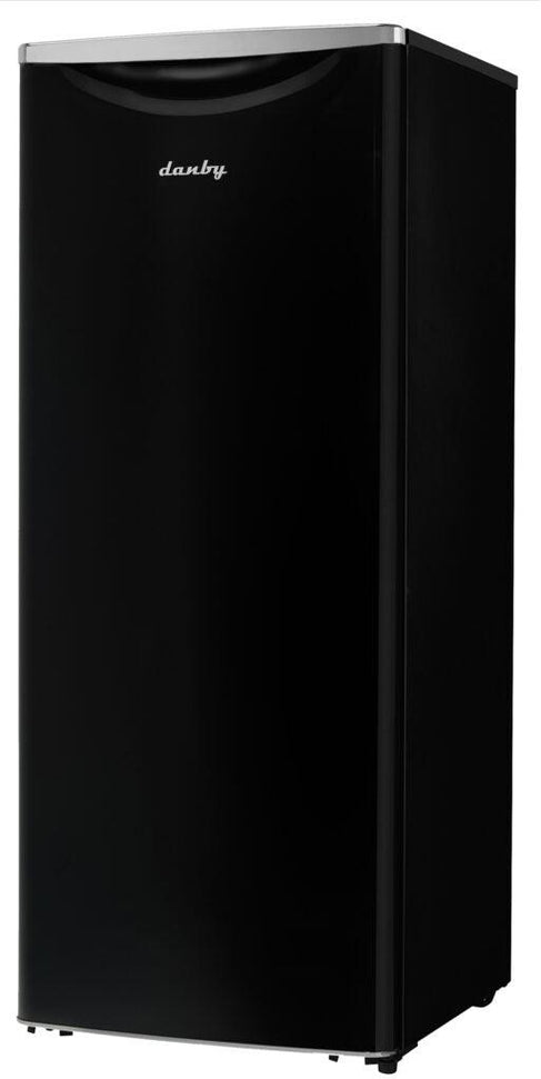 Danby - 11.0 cu.ft. Contemporary Classic Apartment Size Black Fridge - DAR110A3MDB