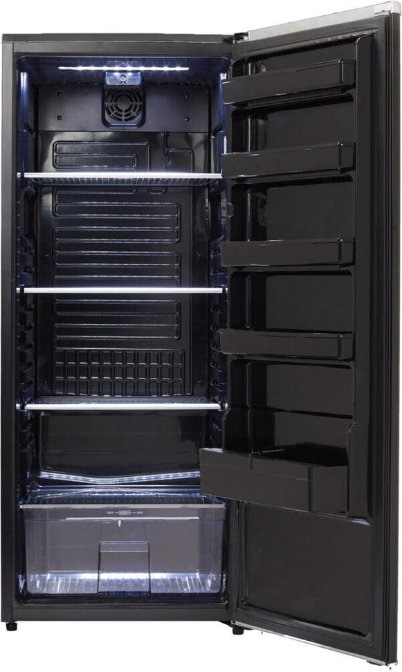 Danby - 11.0 cu.ft. Contemporary Classic Apartment Size Black Fridge - DAR110A3MDB