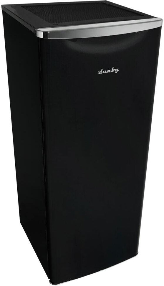 Danby - 11.0 cu.ft. Contemporary Classic Apartment Size Black Fridge - DAR110A3MDB