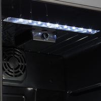 Danby - 11.0 cu.ft. Contemporary Classic Apartment Size Black Fridge - DAR110A3MDB