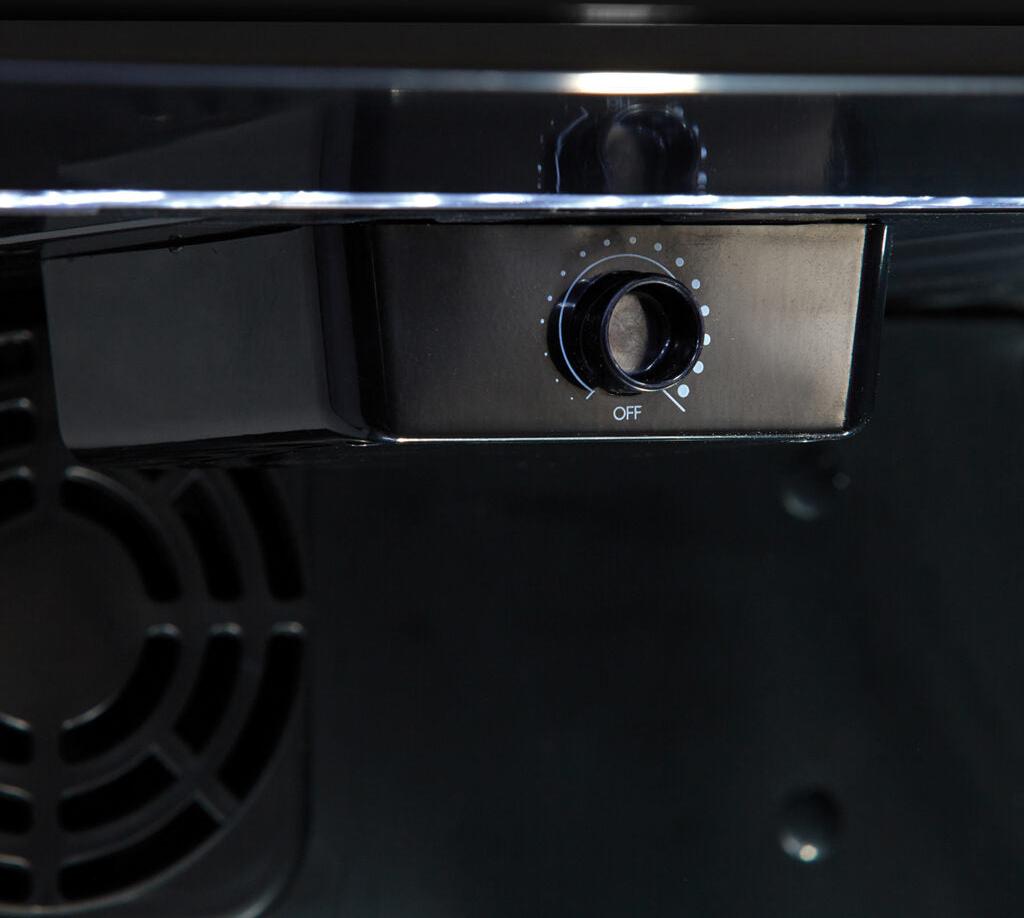 Danby - 11.0 cu.ft. Contemporary Classic Apartment Size Black Fridge - DAR110A3MDB