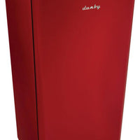 Danby - 11.0 cu.ft. Contemporary Classic Metallic Red Apartment Size Fridge - DAR110A3LDB