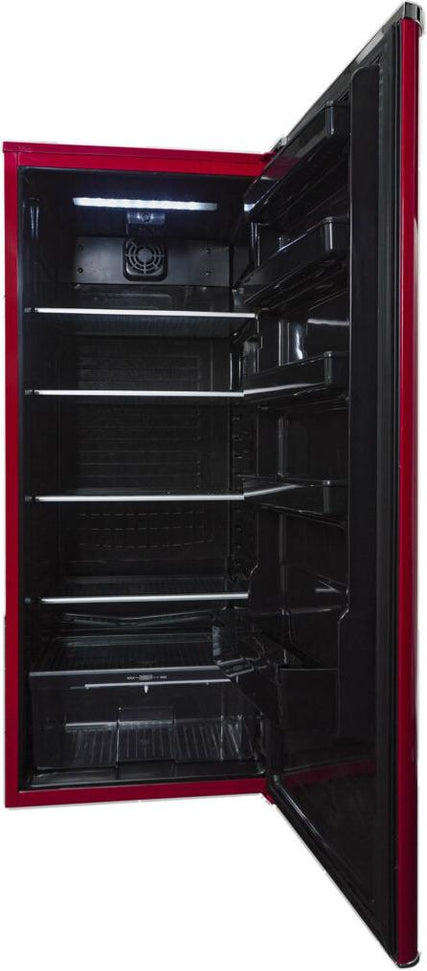 Danby - 11.0 cu.ft. Contemporary Classic Metallic Red Apartment Size Fridge - DAR110A3LDB