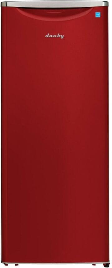 Danby - 11.0 cu.ft. Contemporary Classic Metallic Red Apartment Size Fridge - DAR110A3LDB
