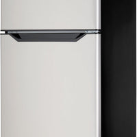 Danby - 11.6 cu.ft. Apartment Size Top Mount Right Hinged Fridge In Stainless Steel - DFF116B2SSDBR