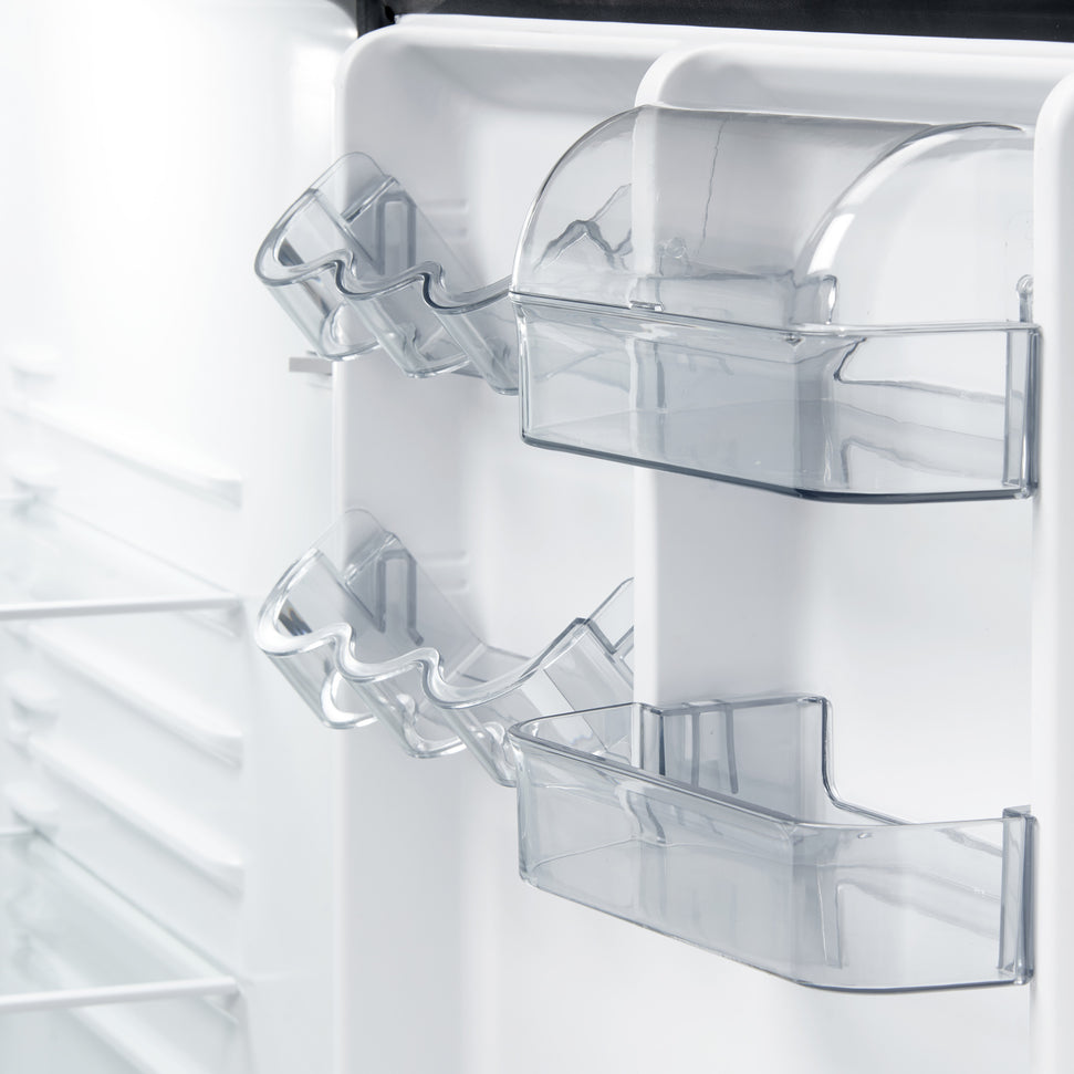 Danby - 11.6 cu.ft. Apartment Size Top Mount Right Hinged Fridge In Stainless Steel - DFF116B2SSDBR