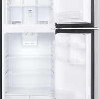 Danby - 11.6 cu.ft. Apartment Size Top Mount Right Hinged Fridge In Stainless Steel - DFF116B2SSDBR