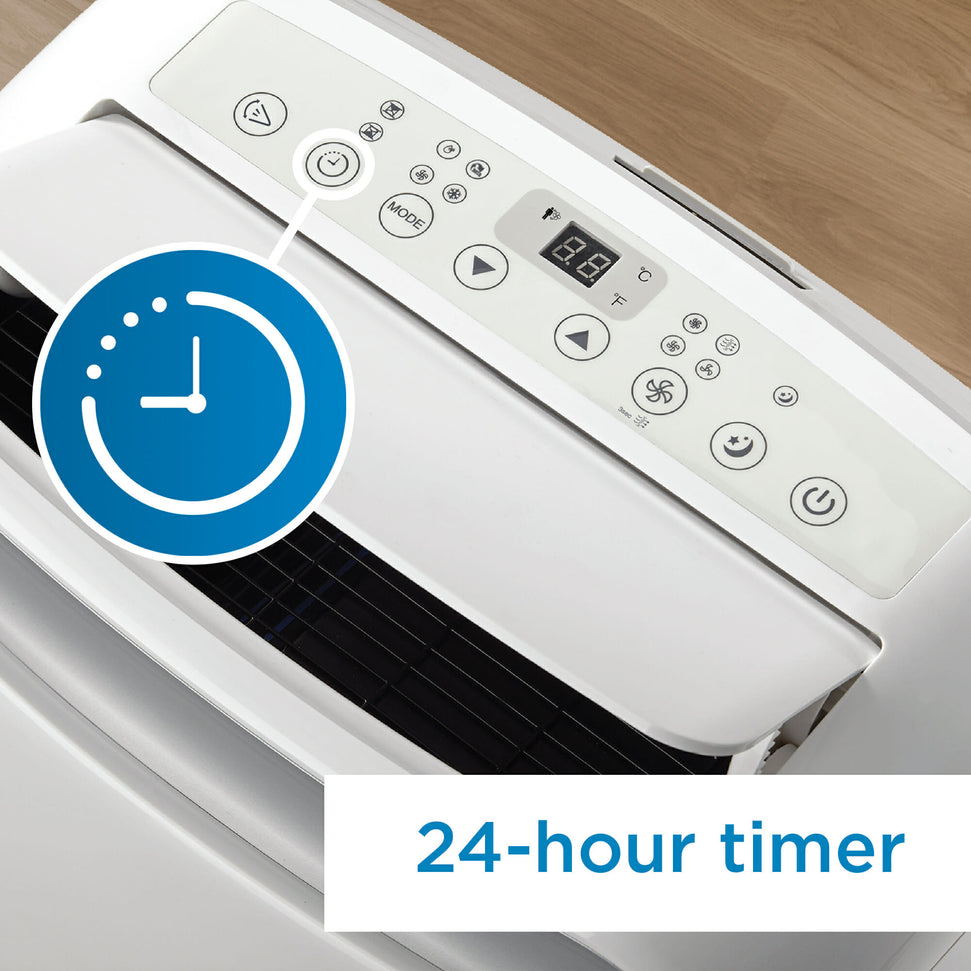 Danby - 12000 BTU (8000 SACC) Portable Air Conditioner In White - DPA080B1WDB-6