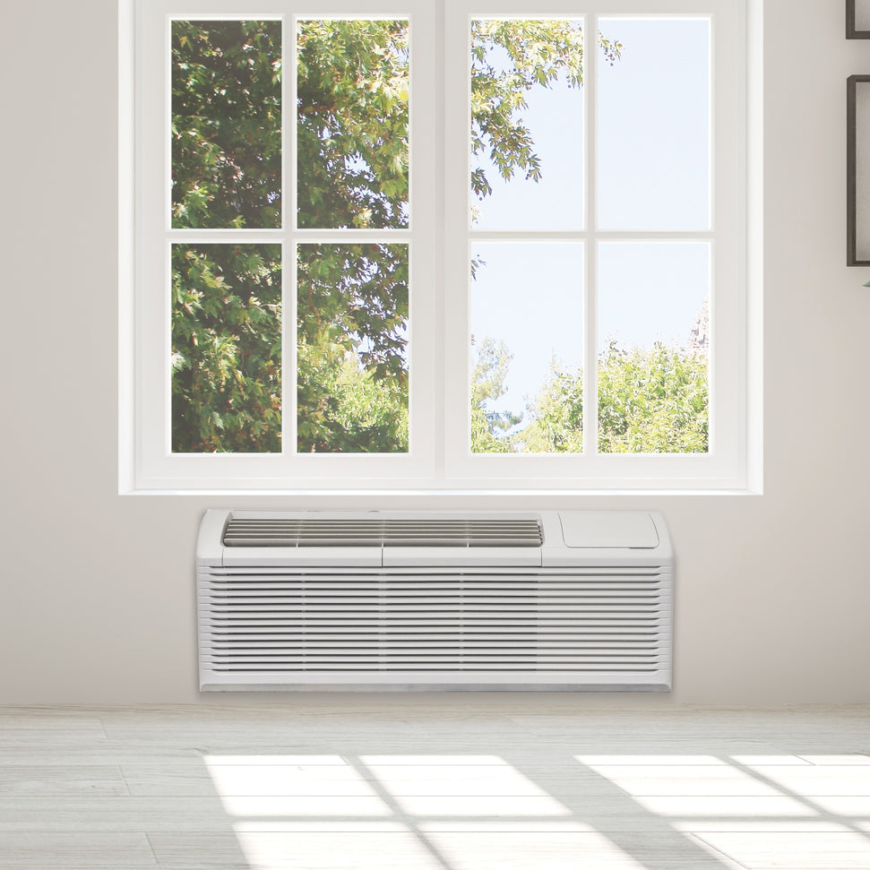 Danby - 15000 BTU Packaged Terminal with Heat Pump AC In White - DPTA150HEB2WDB