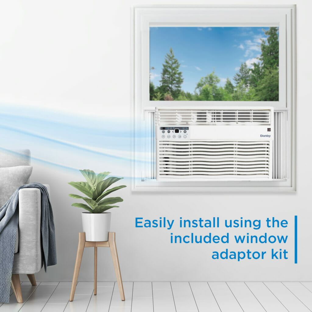 Danby - 12000 BTU Window AC In White - DAC120EB8WDB